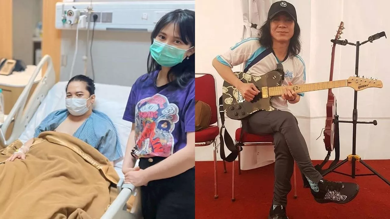 7 Potret Kondisi Abdee Negara Gitaris Slank Dirawat di RS, Banjir Doa