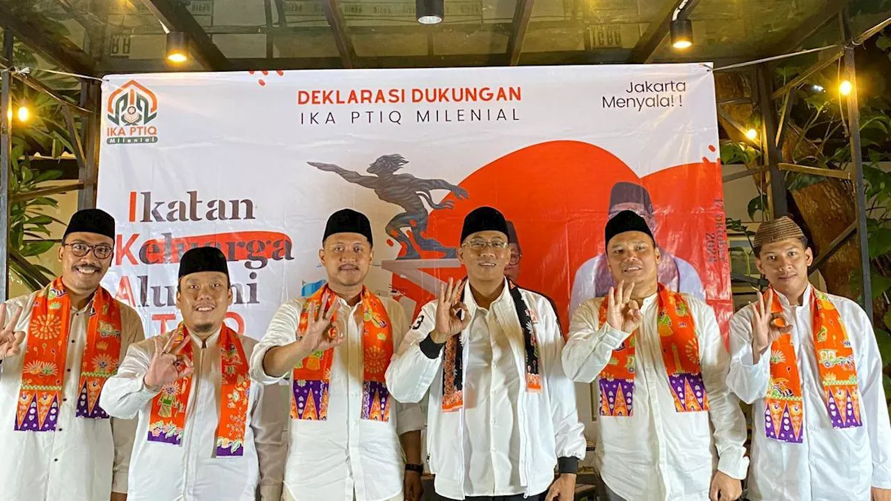 Alumni PTIQ Milenial Deklarasi Dukungan untuk Pramono-Rano di Pilkada Jakarta 2024