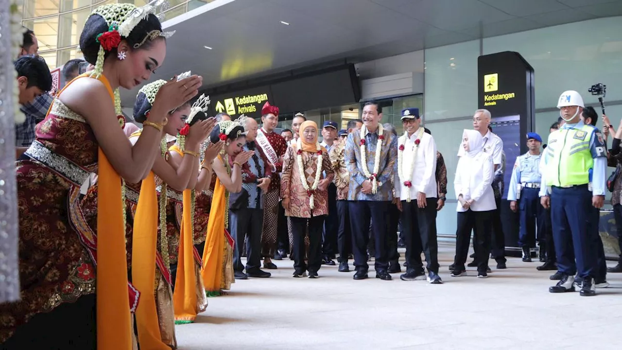 Bandara Dhoho Kediri Diresmikan Menko Luhut, Jadi Proyek Percontohan