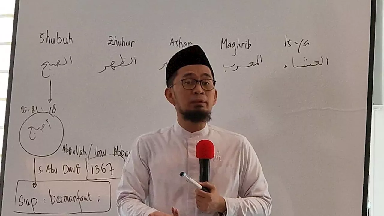 Simpan Kalimat Singkat Ini dalam Hati, Insya Allah Hidup Tenteram Bebas Cemas Kata UAH