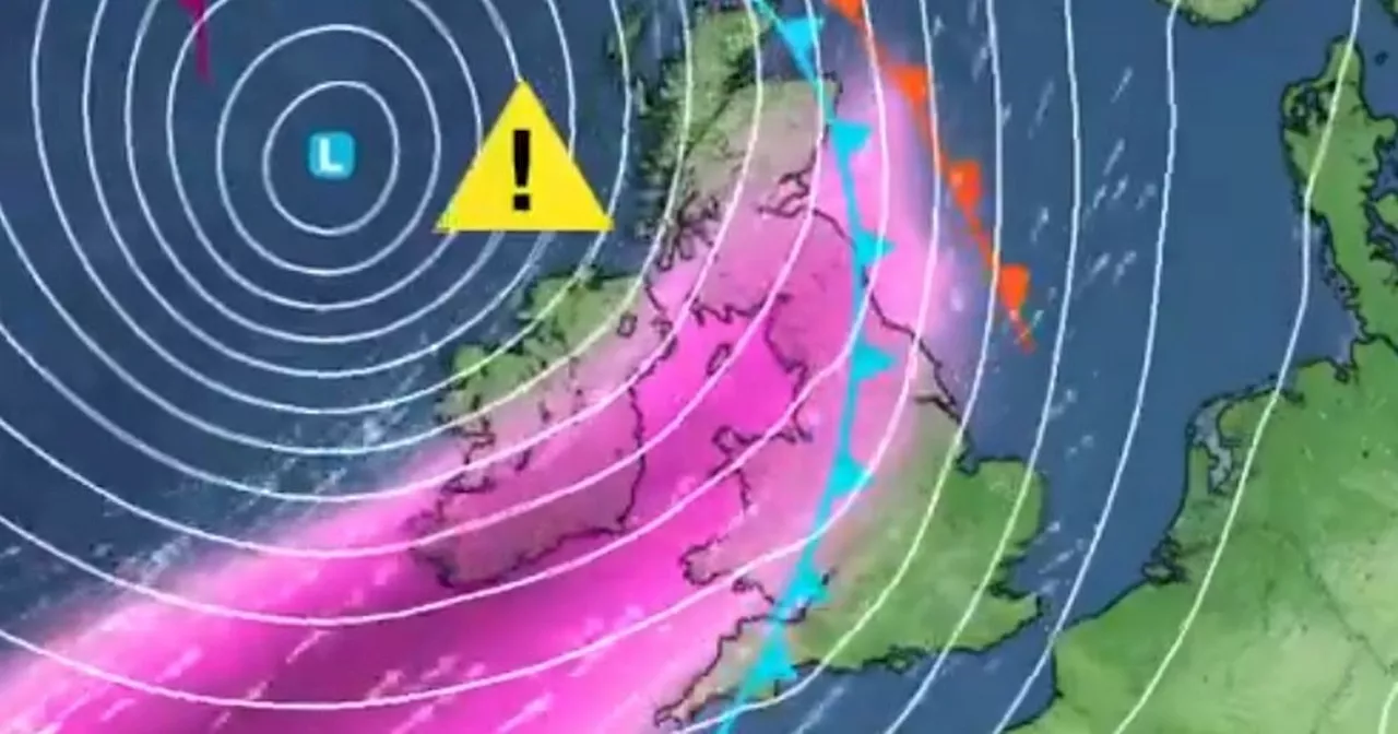 'Weather bomb' to hit UK this weekend as 'danger to life' warning issued