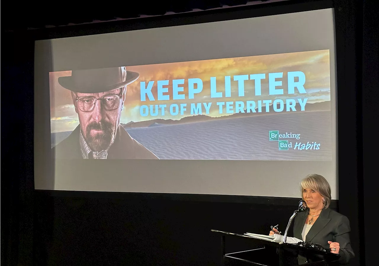 'Breaking Bad' star appears in ad campaign against littering in New Mexico