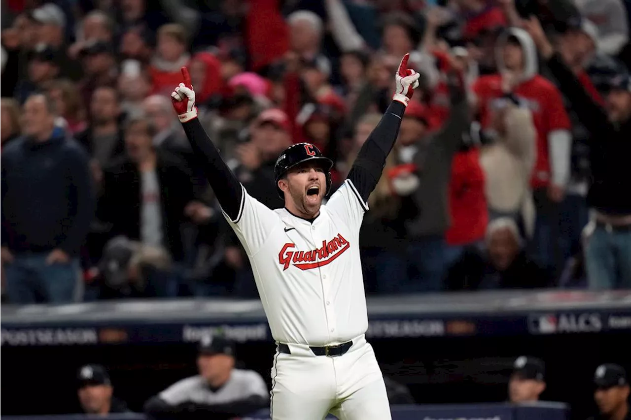 Fry’s 2-run homer in 10th sends Guardians to stunning win over Yankees in ALCS