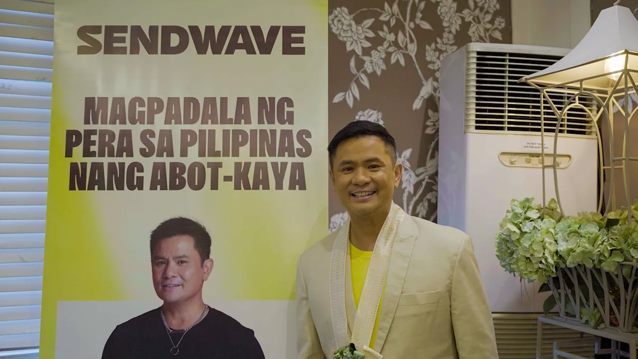 Ogie Alcasid Joins Sendwave as Celebrity Endorser to Support Overseas Filipino Workers