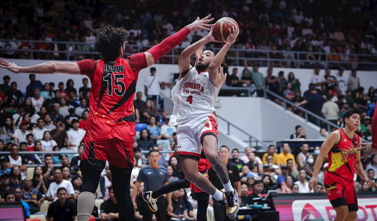 RJ Abarrientos steps up as Ginebra blasts SMB, nears Finals return