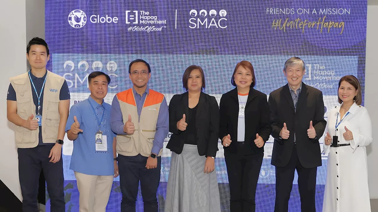 Single largest contribution to date: SMAC donates ₱14.93M to Globe’s Hapag Movement