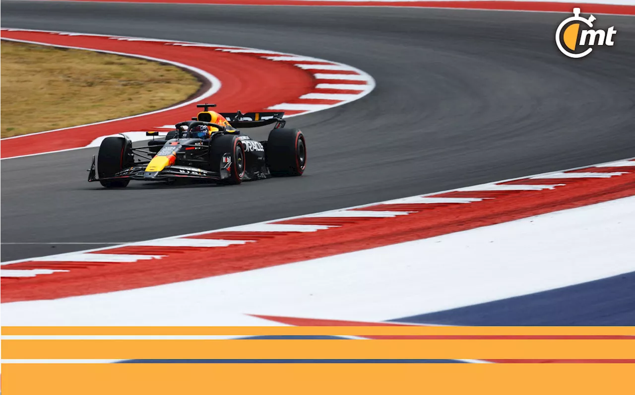 Checo Pérez, lejos del líder Verstappen en la qualy de la carrera sprint del GP de EE.UU.