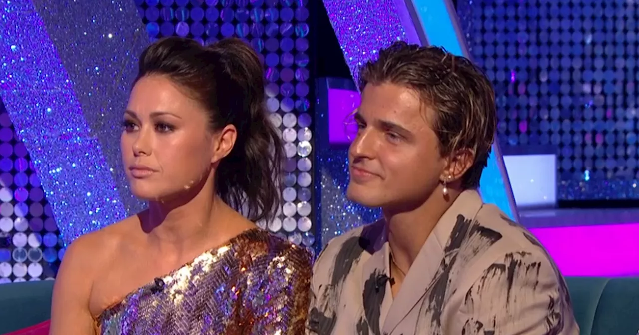 Strictly's Sam Quek narrowly avoids wardrobe mishap in 'short and tight' dress