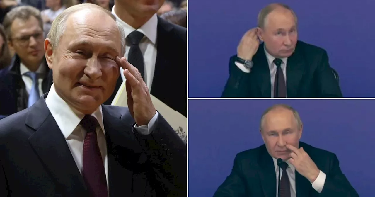 Putin suffers mystery itching 24 hours after Kremlin said he was in good health