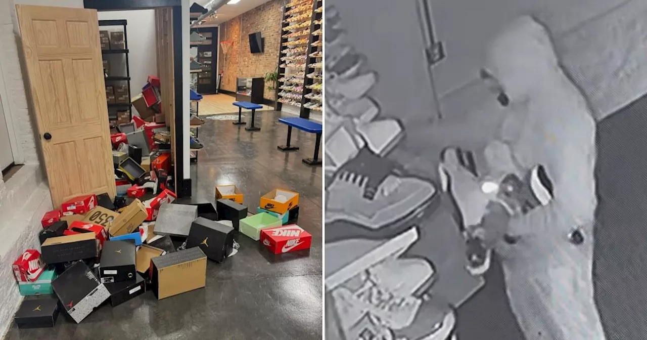 Mystery as thieves steal 100 shoes – but only the right foot ones