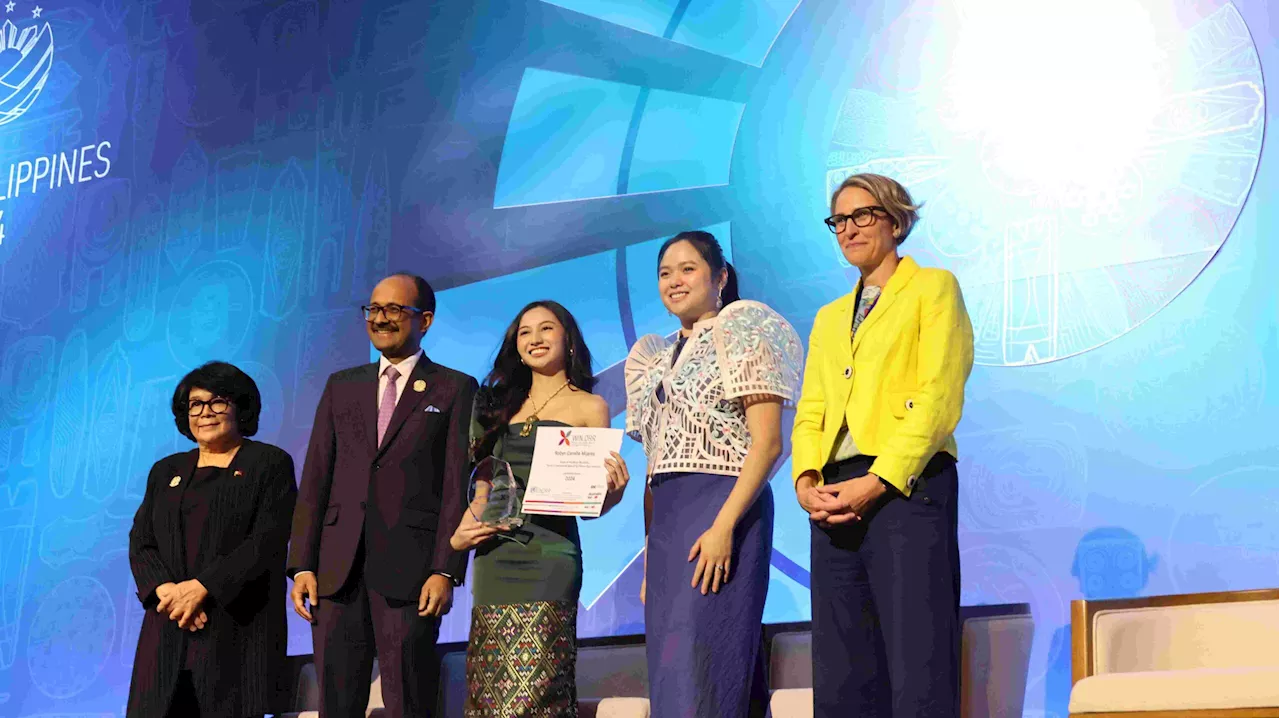 First Filipino to win renowned United Nations DRR Rising Star Award advocates for food security