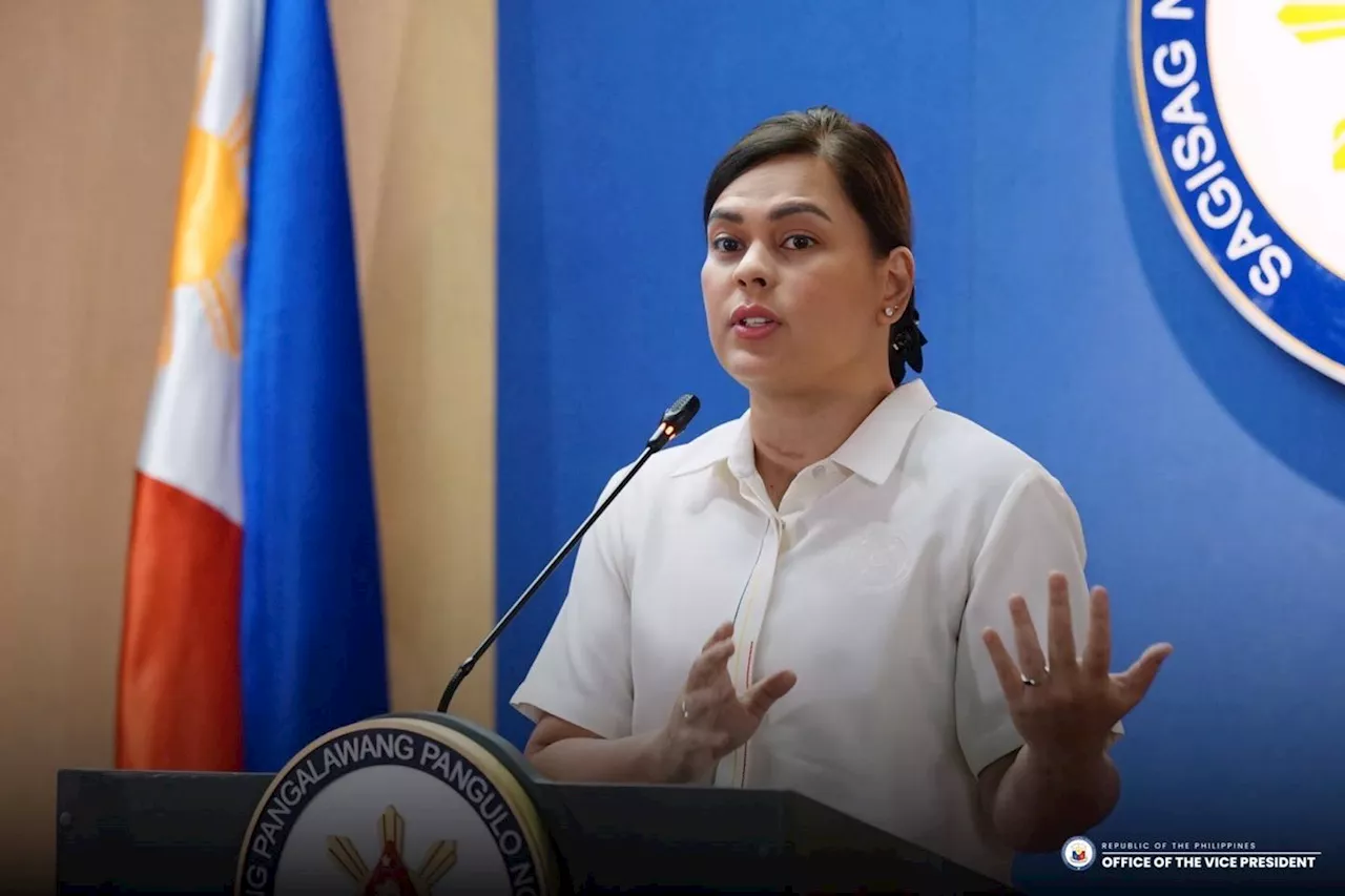 VP Sara: No regrets teaming up with PBBM, but laments 'toxic' leadership