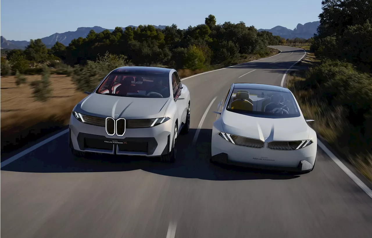 BMW's Neue Klasse design, tech will feature on gas cars