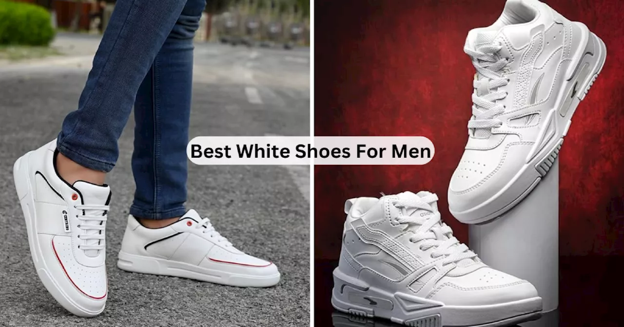 सस्ते, सुंदर, टिकाऊ इन White Shoes For Men पर महंगाई तोड़ डिस्काउंट, 709 रुपये में Amazon Festive Sale से उठा ले जाएं घर