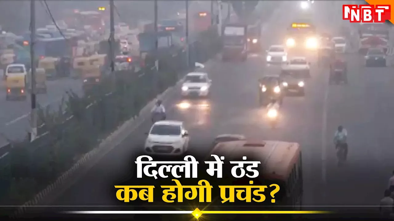 Delhi Weather Update: गिरकर फिर बढ़ गया तापमान, दिल्ली में मौसम दिखा रहा अलग रूप, जानिए कब से पड़ेगी कड़ाके की ठंड