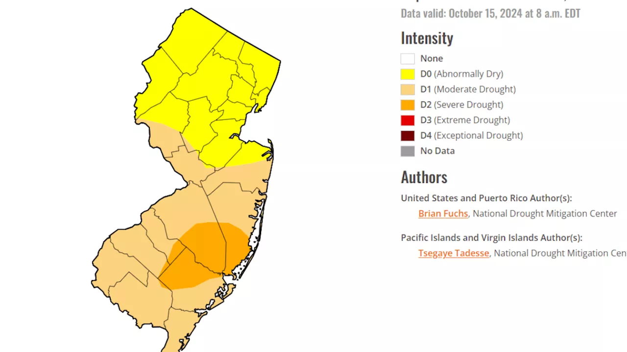 NJ gov issues statewide drought watch: What to know