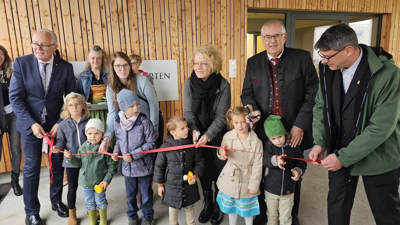 Absdorfs zweiter Kindergarten nun offiziell eröffnet