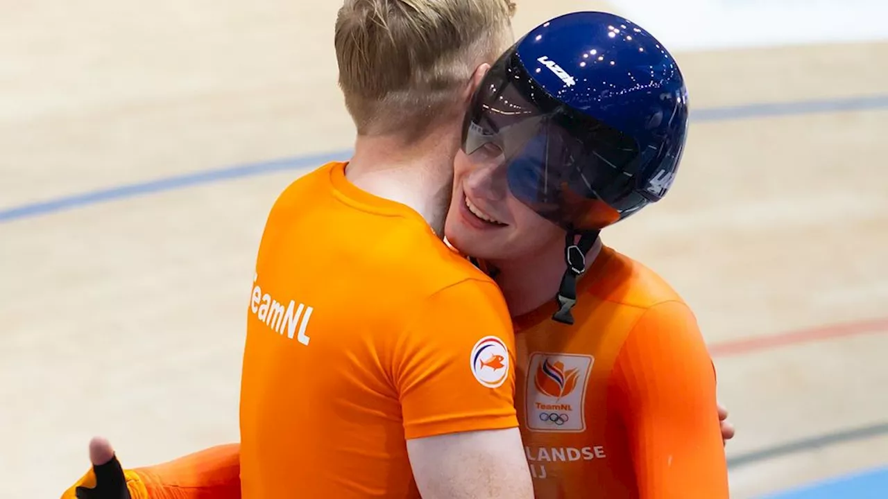 Baanwielrenner Heijnen grijpt WK-brons op puntenkoers na zinderende finale