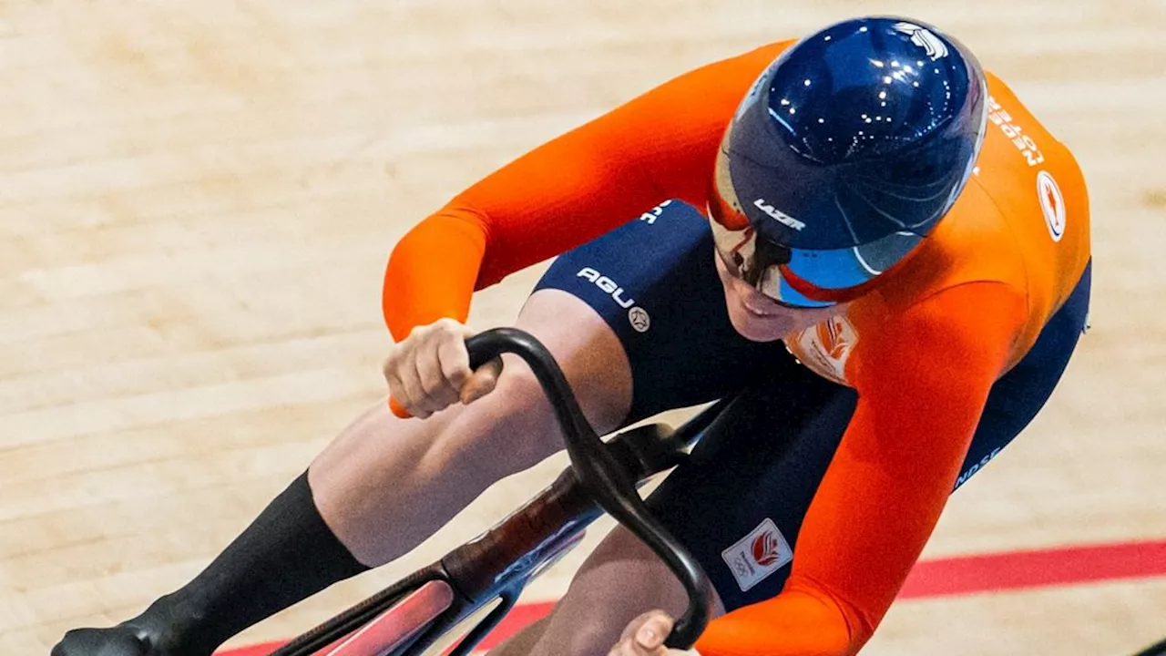 Van de Wouw verliest sprintfinale van titelverdedigster Finucane en pakt zilver