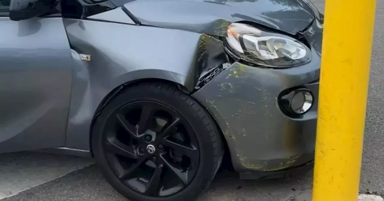 Fury over 'big, yellow' Lidl car park bollard that drivers keep missing