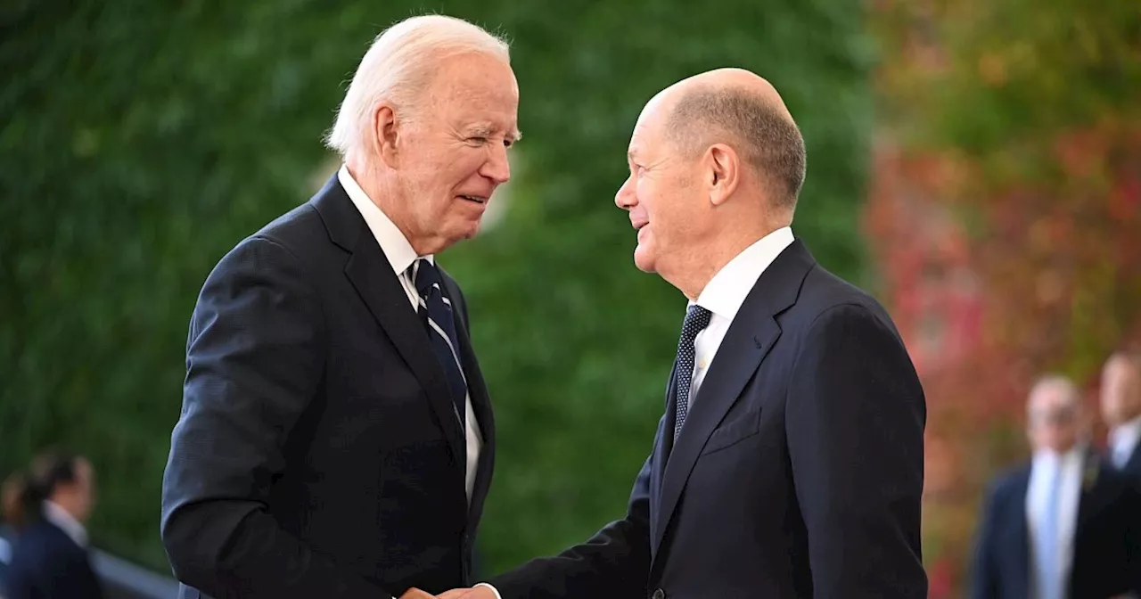 Biden sagt zum Abschied Danke - und lobt Scholz