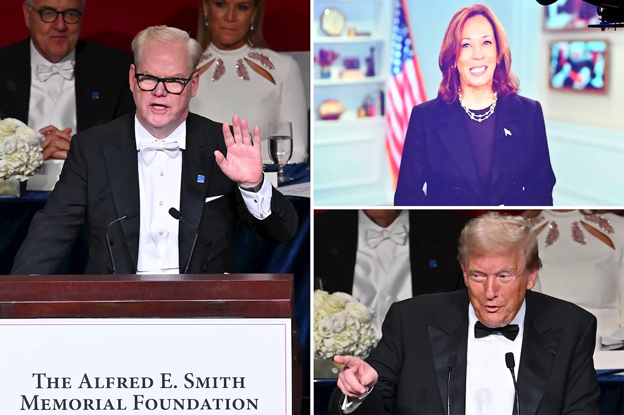 Comedian Jim Gaffigan's scorching takedown of Dems at Al Smith dinner goes viral: 'Murder of an entire political party'