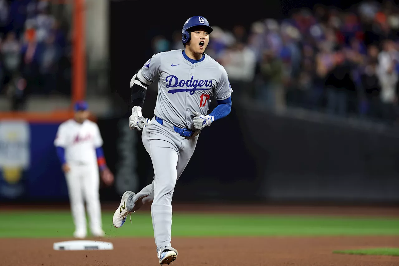 Dodgers' Shohei Ohtani crushes second pitch of game vs. Mets for leadoff homer