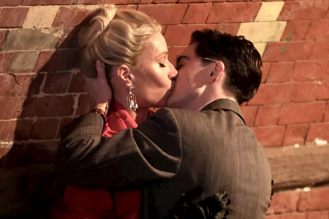 Gwyneth Paltrow and Timothée Chalamet kiss on set and more star snaps