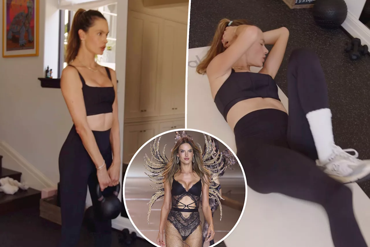 How Alessandra Ambrosio, 43, got in shape for Victoria's Secret Fashion Show return