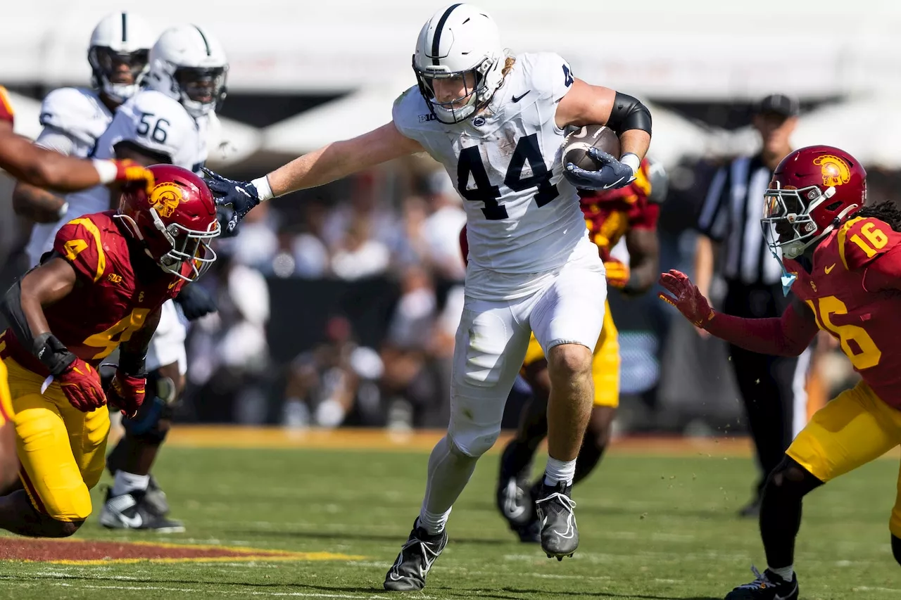 Penn State stars Tyler Warren, Jaylen Reed named AP midseason All-Americans