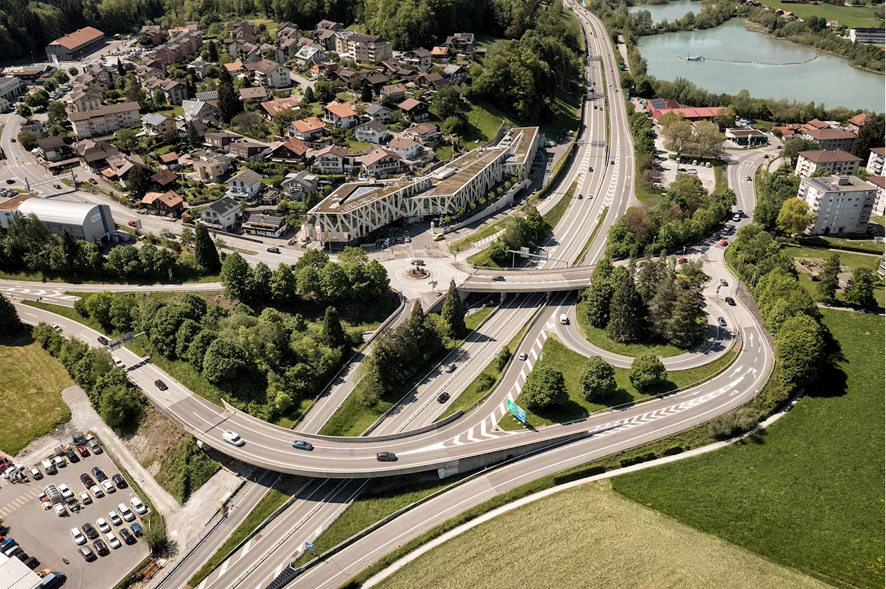 A6 / Spiez BE: Sperrung Einfahrt Interlaken