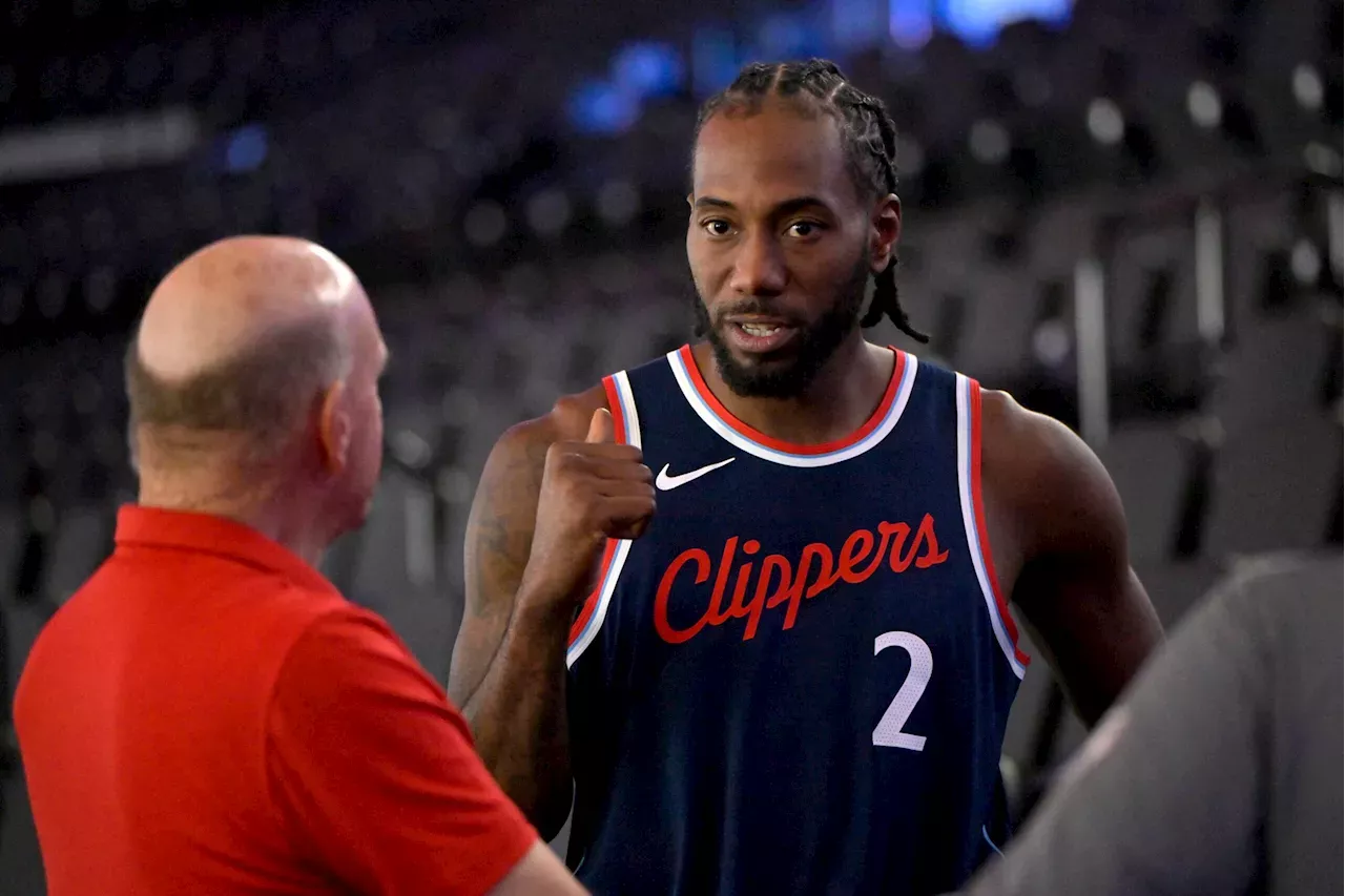 Clippers Star Kawhi Leonard Out Indefinitely As NBA Tip-off Nears ...