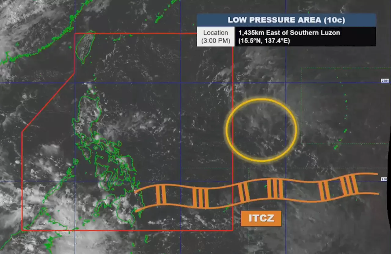 LPA outside PAR has ‘medium’ chance of becoming tropical depression