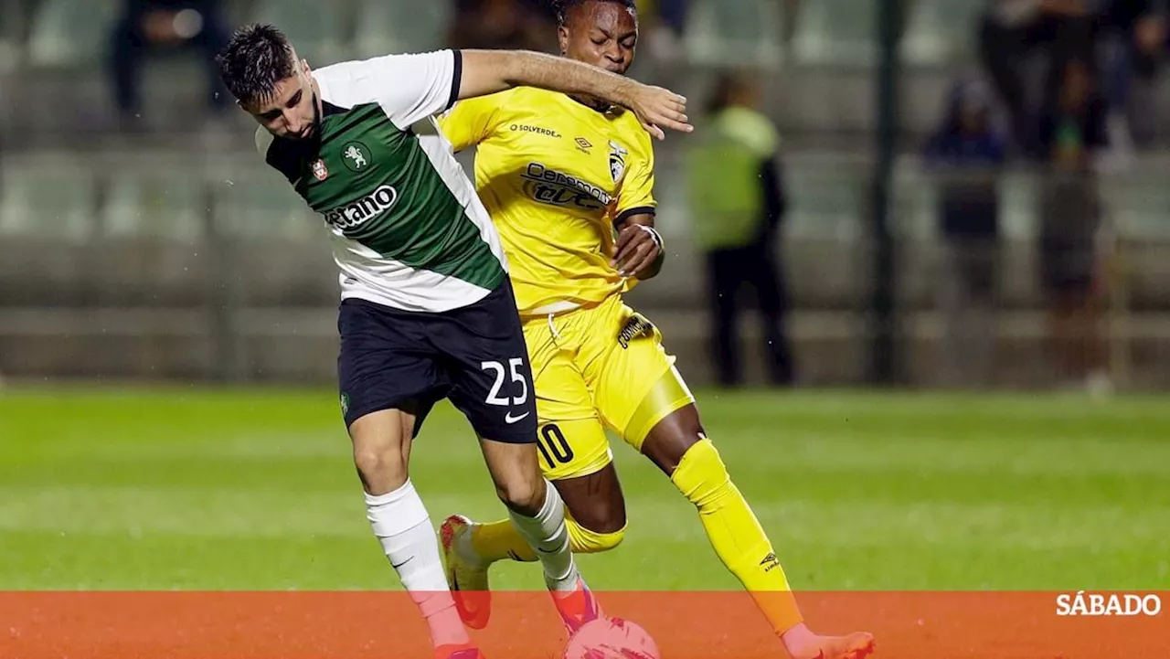 Sporting vence Portimonense com golo nos descontos e segue na Taça de Portugal