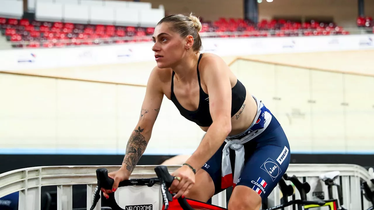 Mondiaux de cyclisme sur piste: au pied du podium, Victoire Berteau aurait 'aimé ramené une médaille'