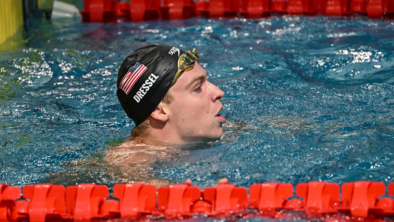 Natation: Léon Marchand déjà le plus rapide pour son grand retour dans les bassins