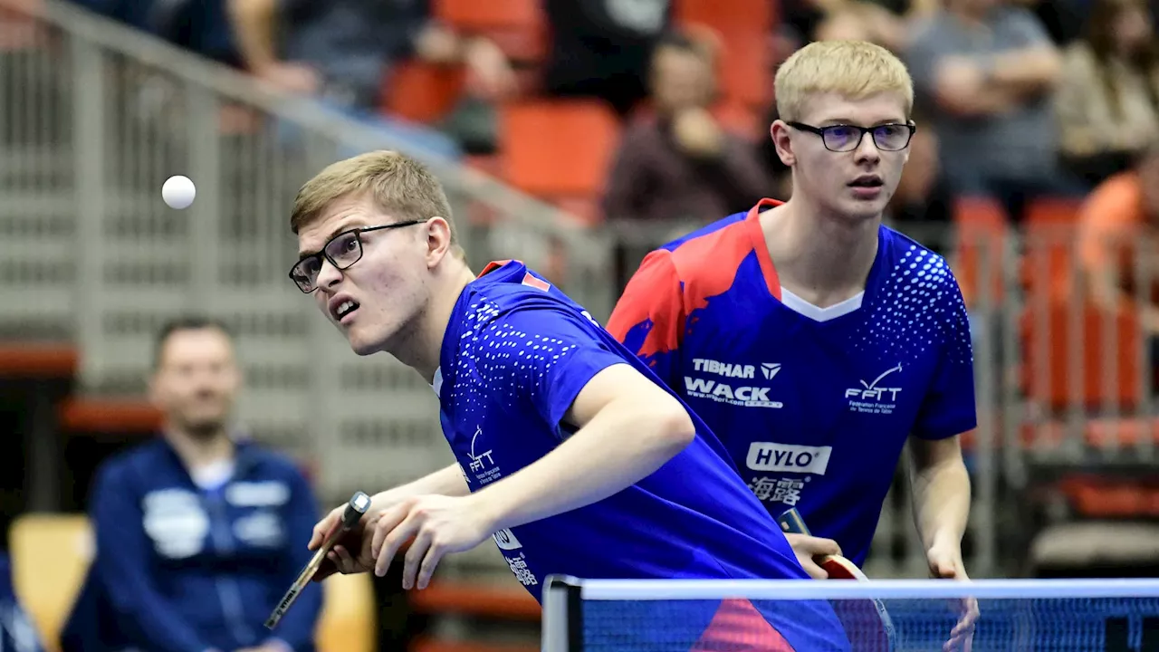 Tennis de table : Les frères Lebrun rejoignent les quarts de finale des Championnats d'Europe