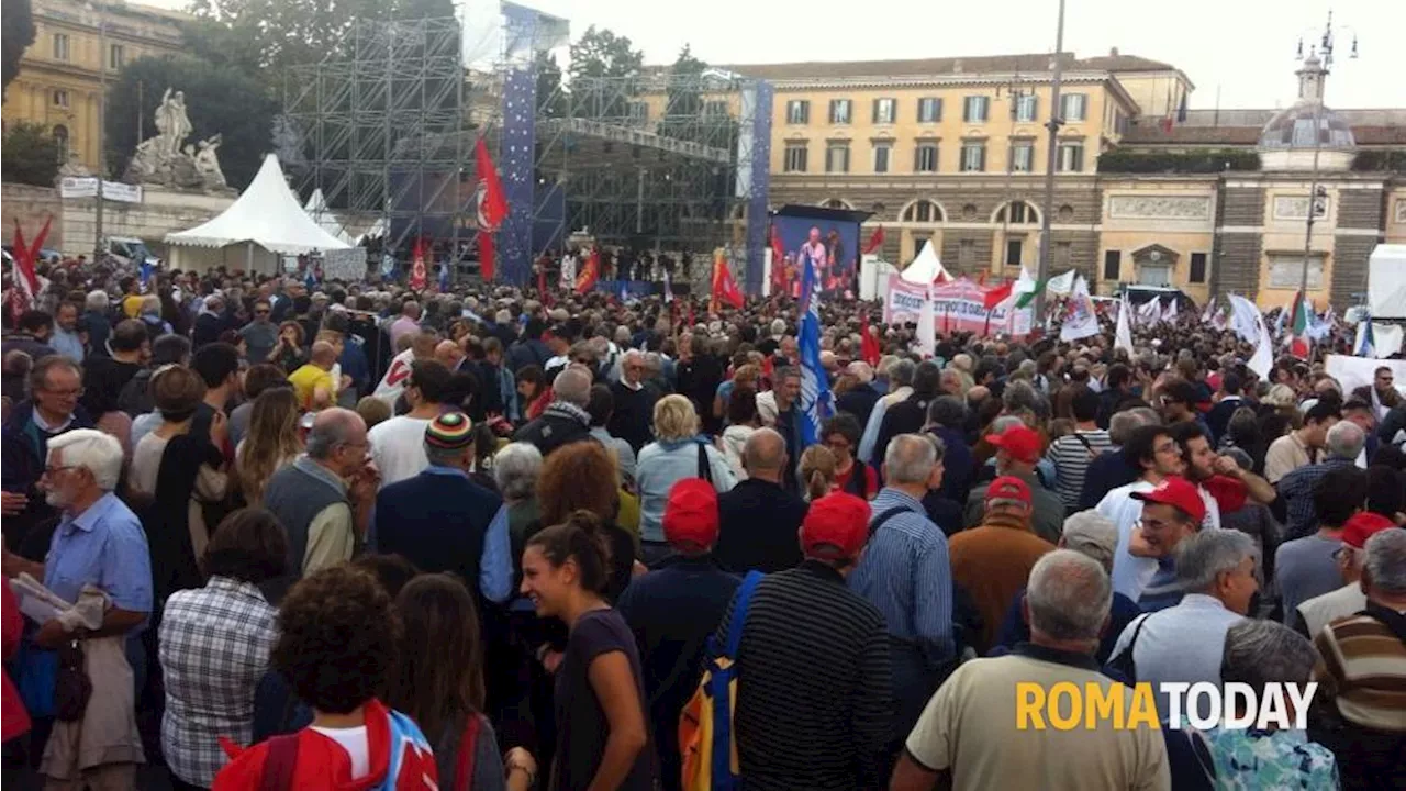 Manifestazione a Roma venerdì 18 ottobre, strade chiuse e bus deviati. Centro off limits per tutta la mattina