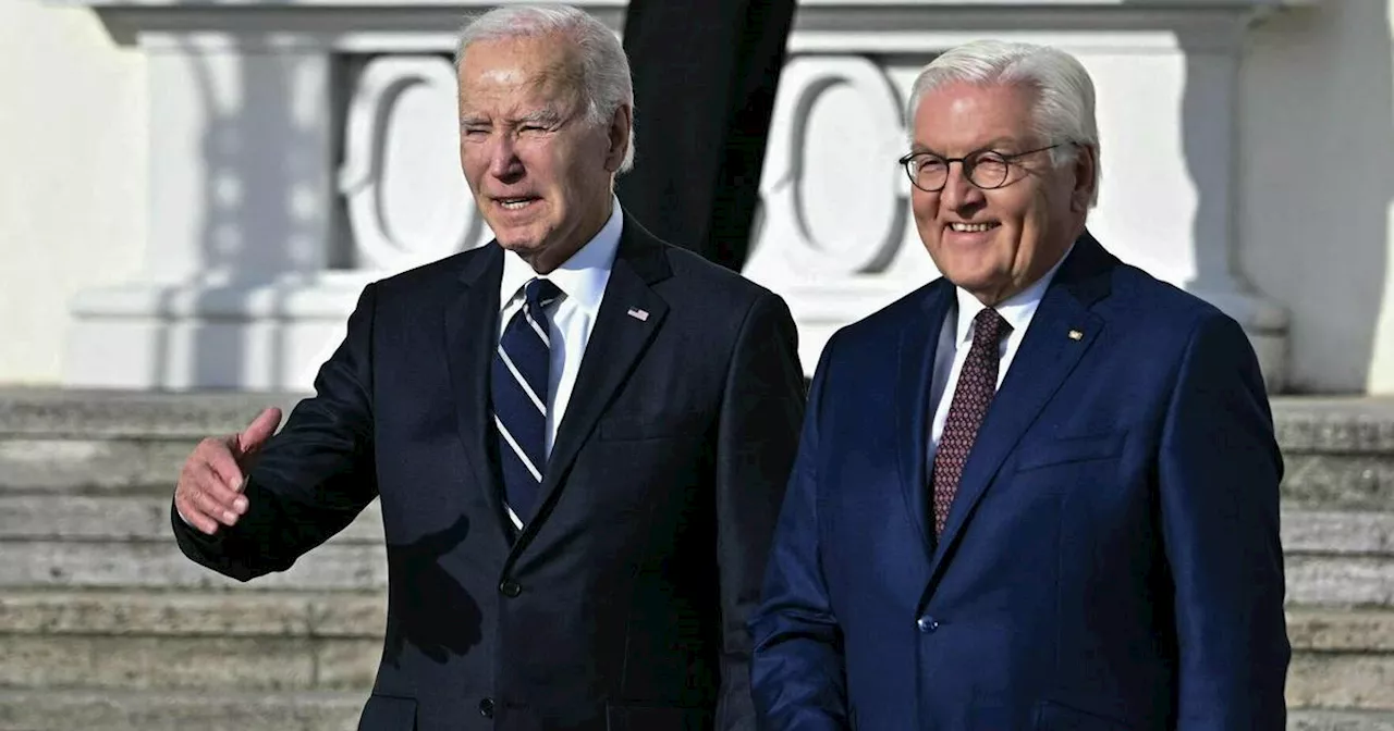 Biden in Berlin: Biden erhält höchste deutsche Ehrung von Steinmeier