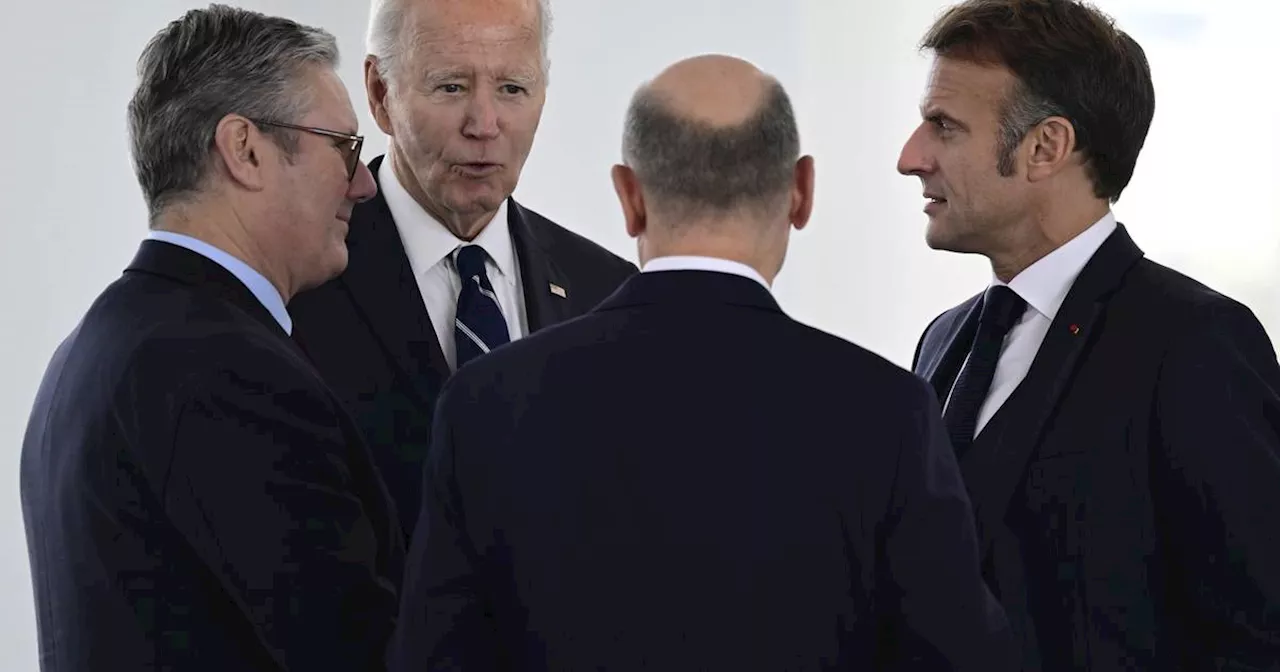 Biden in Berlin: Ergebnis der Gespräche mit Scholz, Macron und Starmer