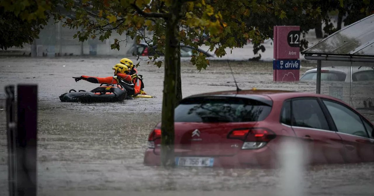 Fotos: Starke Überschwemmungen in Frankreich – rund 1000 Menschen evakuiert