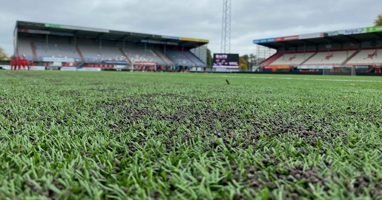 FC Emmen-spelers juichen terugkeer natuurgras toe: 'Dekbed plakte vast aan m'n been'