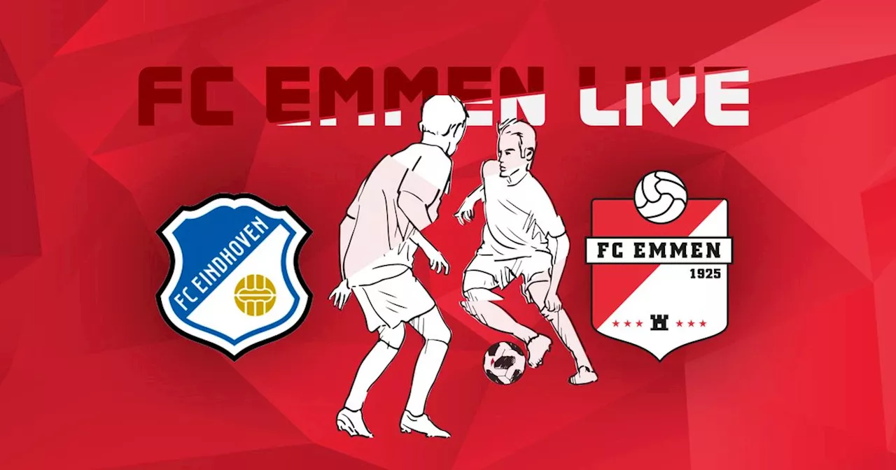 Liveblog: FC Emmen neemt verder afstand van FC Eindhoven