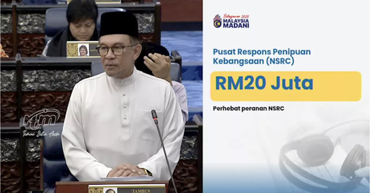 #Budget2025: National Scam Response Centre Allocated RM20 Million To Address Online Safety