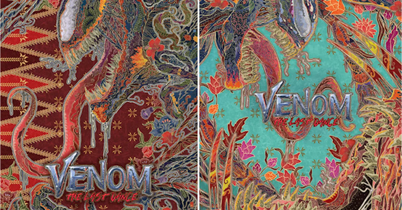 Malaysian Artist Creates Stunning Batik-Inspired Art For 'Venom: The Last Dance'