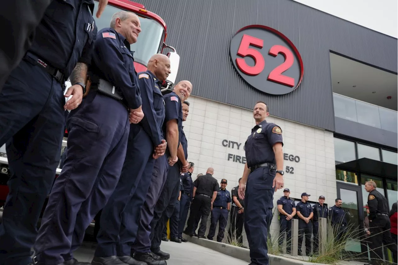 City unveils new $22 million fire station and city’s first electric engine in Torrey Pines