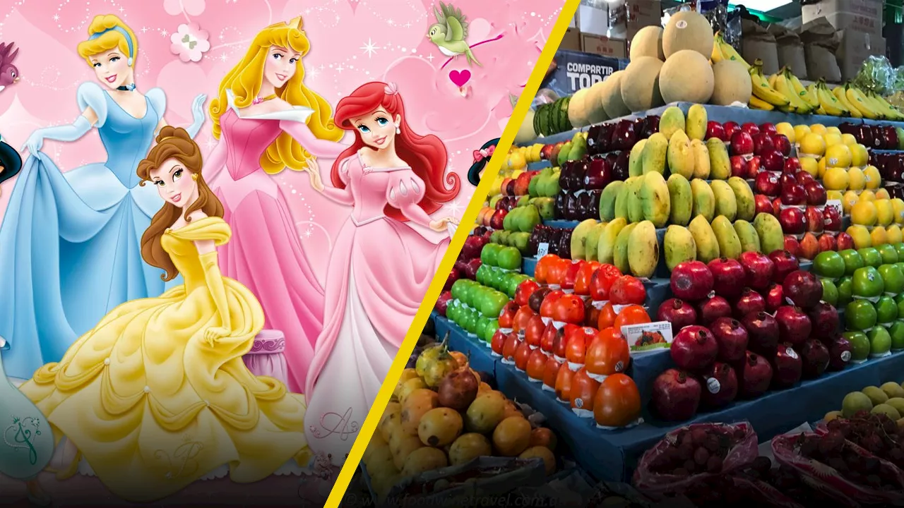 Así se verían las princesas Disney comprando en mercados de México