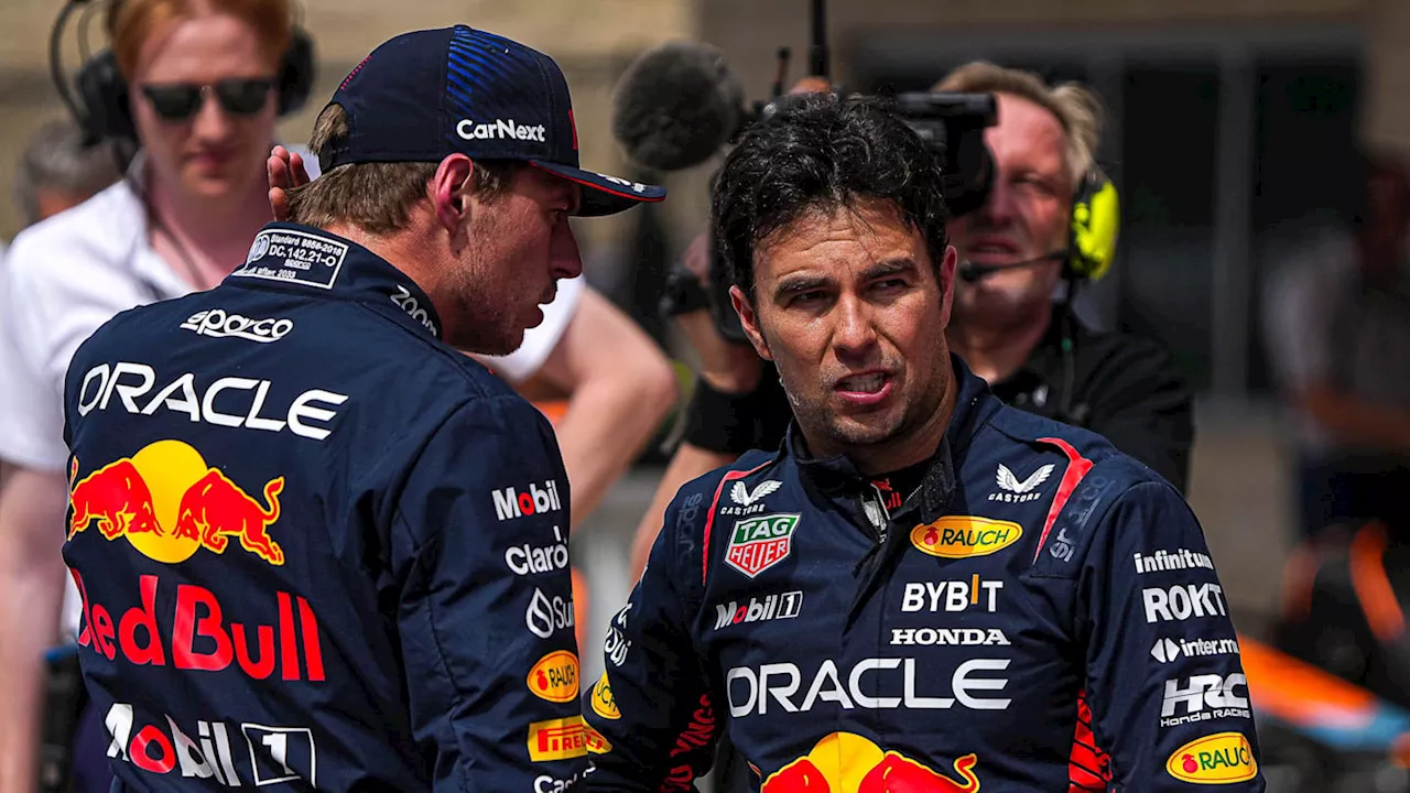 Max Verstappen And Sergio Perez Address Red Bull's Front Bib Controversy