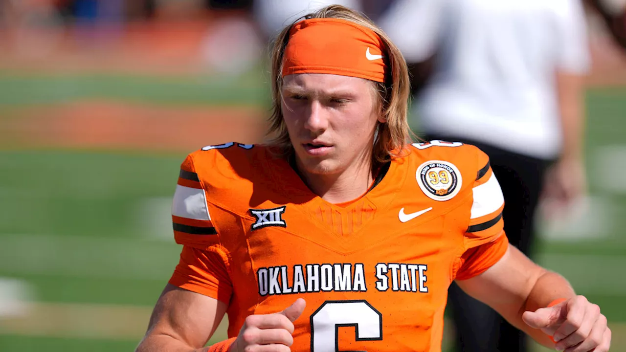 Oklahoma State Freshman QB Zane Flores Out For Season