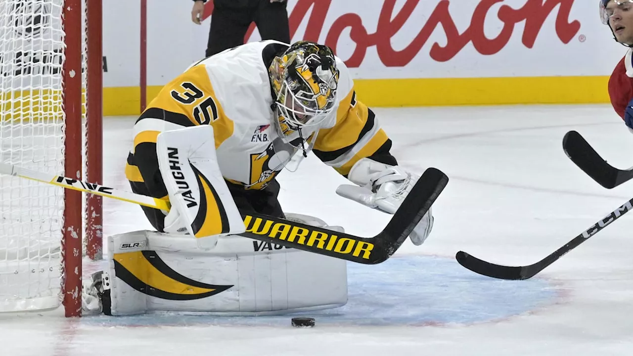 Pittsburgh Penguins Goalie On Short Leash